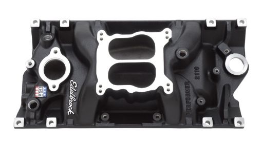 Bild på Edelbrock Intake SBC Performer Vortec Black