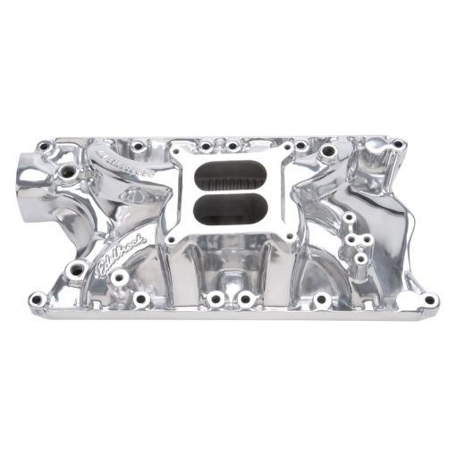 Bild på Edelbrock Perf RPM 351 - W Polished Mani