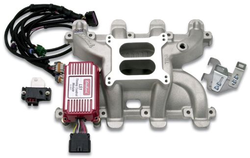 Bild på Edelbrock SBC LS1 Carbureted Manifold