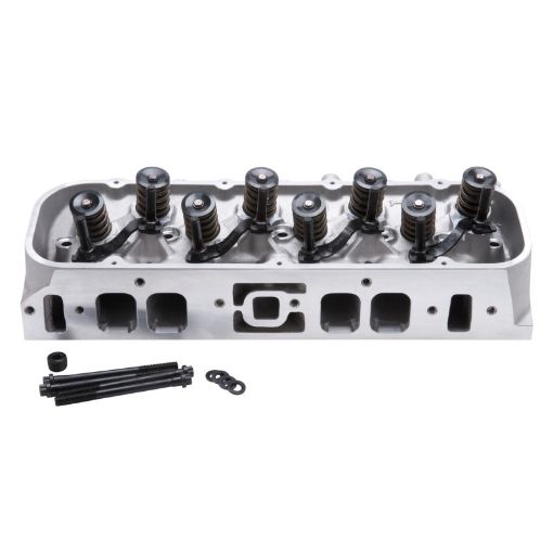 Bild på Edelbrock Cylinder Head BBC Performer RPM Oval Port 100cc Complete Single w Springs