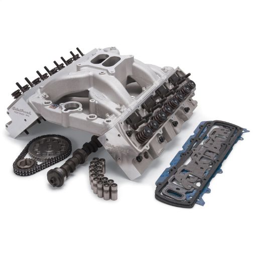 Bild på Edelbrock Power Package Top End Kit Performer RPM Oldsmobile 1965 - 1976 400 - 500 Big Block V8 450 Hp