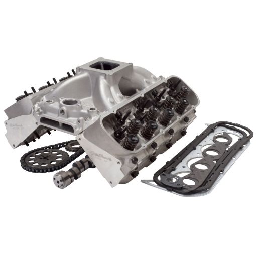 Bild på Edelbrock Power Package Top End Kit BBC 502 CI Hydraulic Roller Camshaft 600 Hp