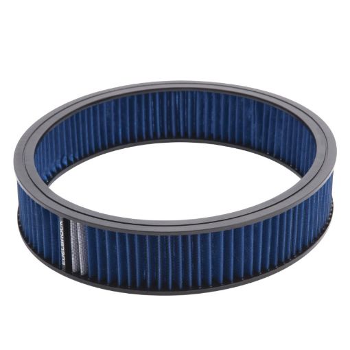 Bild på Edelbrock Air Cleaner Element Pro - Flo 3In Tall 14In Diameter Blue