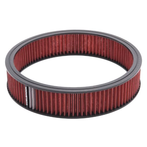 Bild på Edelbrock Air Cleaner Element Pro - Flo 3In Tall 14In Diameter Red