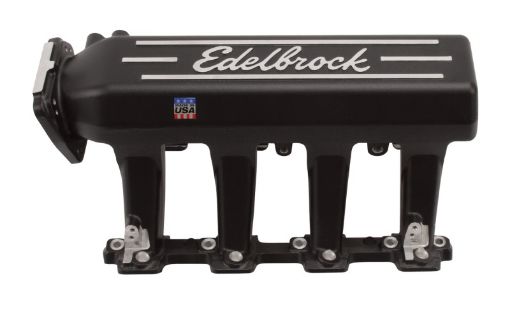 Bild på Edelbrock EFI Manifold Pro Flo XT GM LS1 w Black Powder Coated Finish