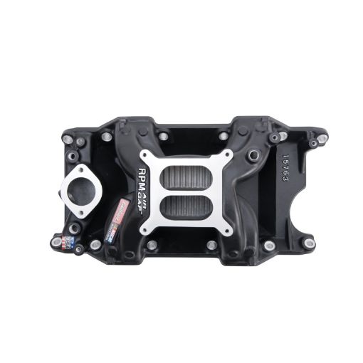 Bild på Edelbrock Intake Manifold RPM Air - Gap Small - Block Chrysler 340 - 360 Black