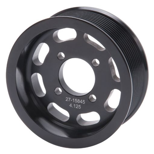 Bild på Edelbrock Pulley Supercharger Enforcer 10 Rib 4 125In Black