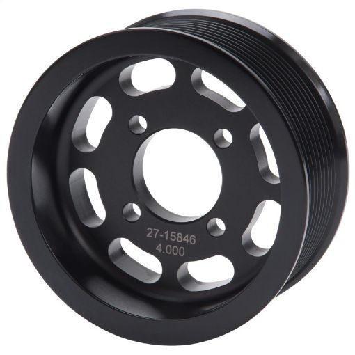 Bild på Edelbrock Pulley Supercharger Enforcer 10 Rib 4In Black