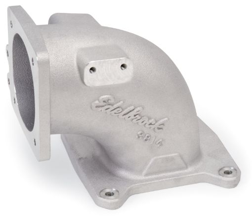 Bild på Edelbrock EFI Intake Elbow Universal 100 Deg 95mm T B to 4500 Dominator Flange Tall Profile