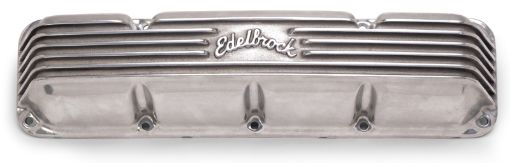 Bild på Edelbrock Valve Cover Classic Series AMCJeep 1967 - 91 290 - 401 CI V8 Polshed