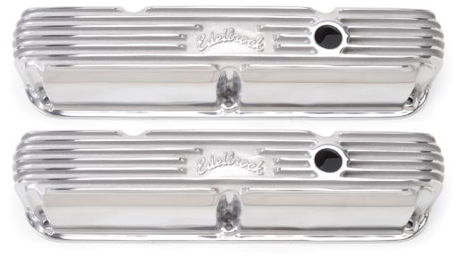 Bild på Edelbrock Valve Cover Classic Series Chrysler La 318 - 340 - 360 CI V8 Polshed