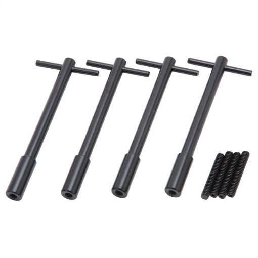 Bild på Edelbrock Vc Hold Down Kit T - Bar 14In - 20 Thread 5In Long Black (Set of 4)