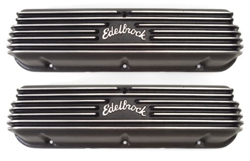 Bild på Edelbrock Valve Cover Classic Series Ford 1962 - 95 221 351W V8 Black