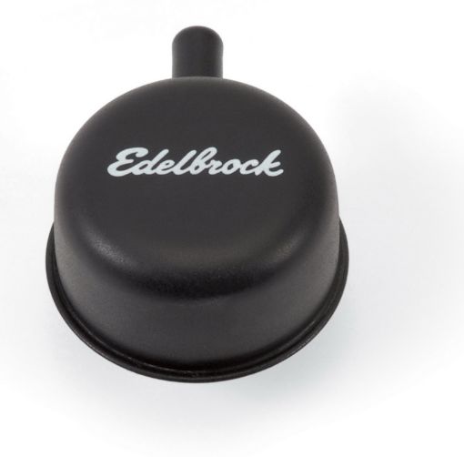 Bild på Edelbrock Round Cap w Nipple Black