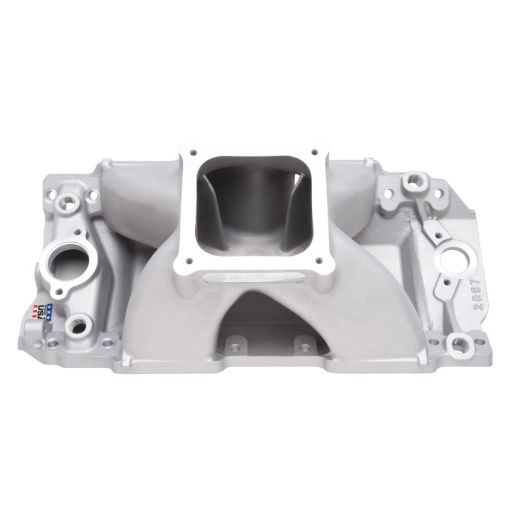 Bild på Edelbrock Manifold BB Chevy Tall Deck Super Victor II (632) CNC Port - Matched for 60409 CNC Heads