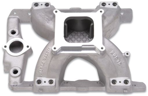 Bild på Edelbrock Intake Manifold Super Victor EFI Pontiac 389455 for STD Flange Tb