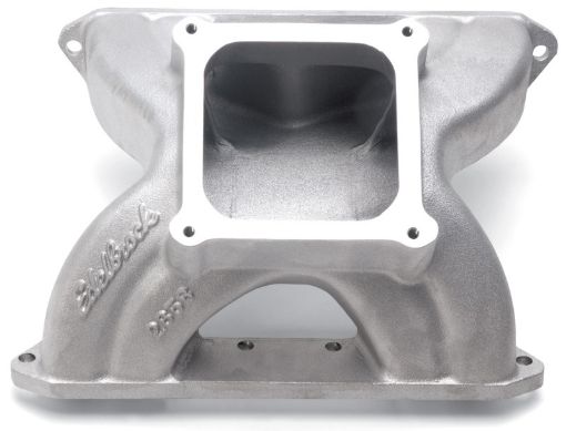 Bild på Edelbrock Manifold SBC Victor Spider Glidden 18 Deg Heads Dominator Flange