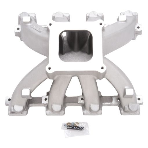 Bild på Edelbrock Manifold Super Victor GM LS3 V8 Carbureted 4150 Series Flange