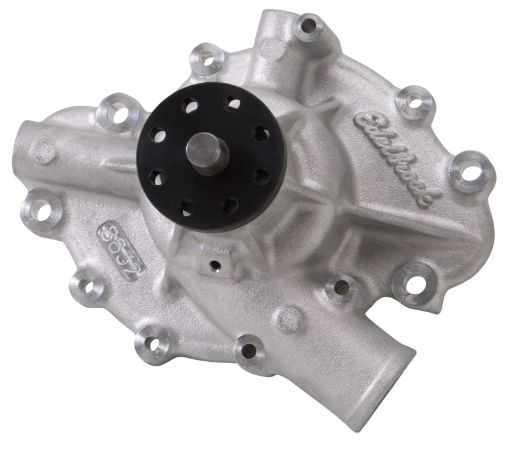 Bild på Edelbrock Water Pump High Performance AMCJeep 1973 - 91 304 360 401 CI V8 Long Style Satin Finish