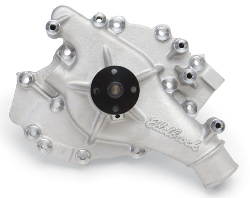 Bild på Edelbrock Water Pump High Performance Ford 1970 - 92 429460 CI V8 Standard Length Satin Finish