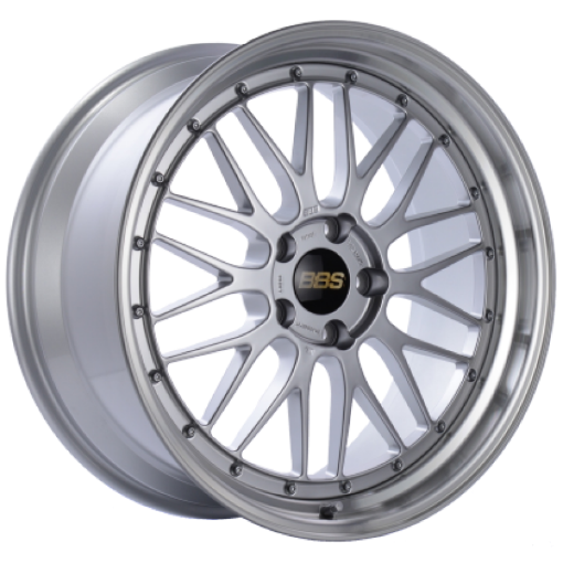 Bild på BBS LM 19x9 5x120 ET27 Diamond Silver Center Diamond Cut Lip Wheel - 82mm PFSClip Required