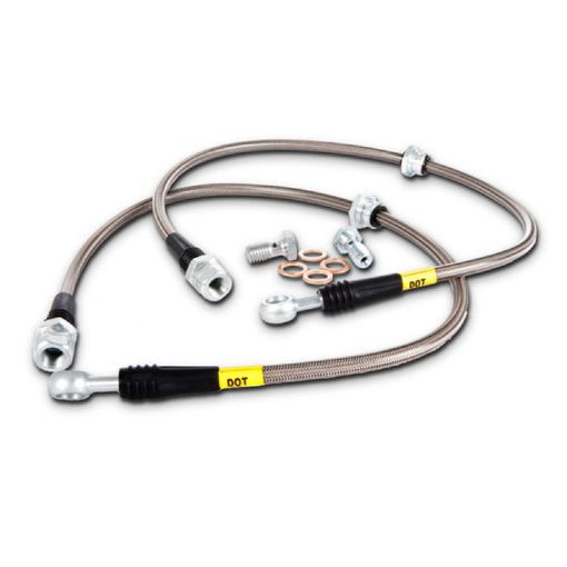 Bild på StopTech 93 - 97 Volvo 850 Stainless Steel Rear Brake Line Kit