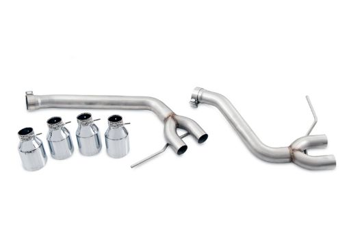 Bild på AWE Tuning Porsche Macan Track Edition Exhaust System - Chrome Silver 102mm Tips