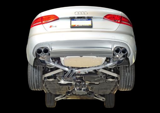 Bild på AWE Tuning Audi B8 B8.5 S4 3.0T Touring Edition Exhaust - Chrome Silver Tips (90mm)