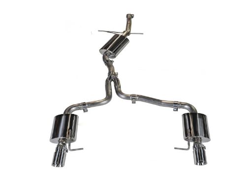 Bild på AWE Tuning Audi B8 A5 2.0T Touring Edition Exhaust - Dual Outlet Polished Silver Tips