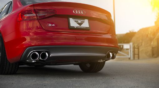 Bild på AWE Tuning Audi B8.5 S4 3.0T Touring Edition Exhaust System - Chrome Silver Tips (102mm)