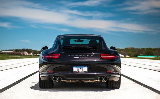 Bild på AWE Tuning 991 Carrera Performance Exhaust - Chrome Silver Tips