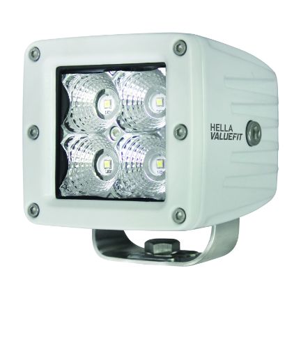 Bild på Hella HVF Cube 4 LED Off Road Kit - 3.1in 12W Flood Beam