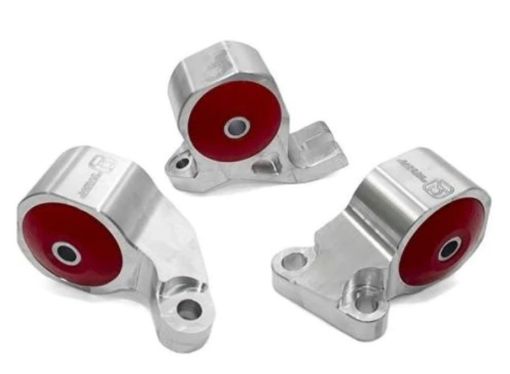 Bild på Innovative 88 - 91 Civic D - Series Black Aluminum Mounts Solid Bushings (Cable)