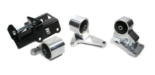 Bild på Innovative 92 - 95 Civic H - Series Black Aluminum Mounts Solid Bushings