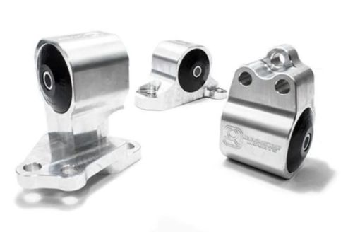 Bild på Innovative 92 - 95 Civic BD Series Black Aluminum Mounts Solid Bushings (Auto to Manual Hydro 3 Bolt)