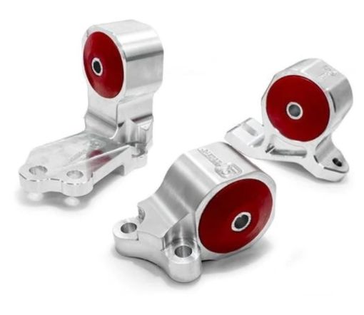 Bild på Innovative 88 - 91 Civic B - Series Black Aluminum Mounts Solid Bushings (Cable to Hydro Conversion)