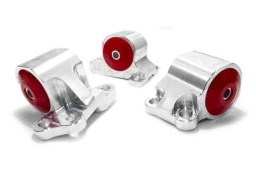 Bild på Innovative 92 - 95 Civic BD Series Silver Aluminum Mounts Solid Bushings (2 Bolt)