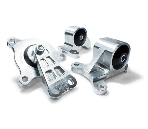 Bild på Innovative 02 - 05 Civic K - Series Black Aluminum Mounts 95A Bushings (Not K24 Trans)