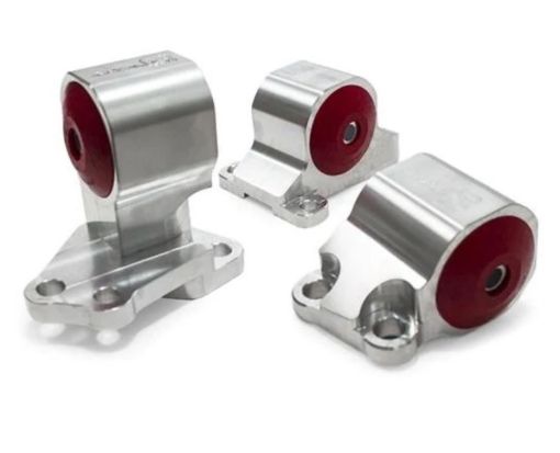 Bild på Innovative 92 - 95 Civic BD Series Silver Aluminum Mounts 60A Bushings (Auto to Manual Hydro 2 Bolt)