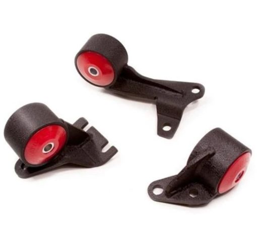 Bild på Innovative 88 - 91 Civic D - Series Black Steel Mounts 60A Bushings (Wagon 4WD Cable)