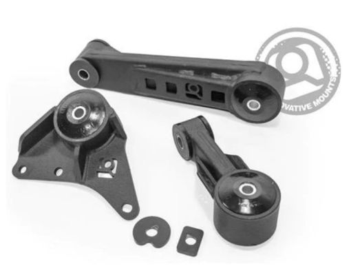 Bild på Innovative 03 - 05 Dodge Neon A853 Black Steel Mounts 60A Bushings