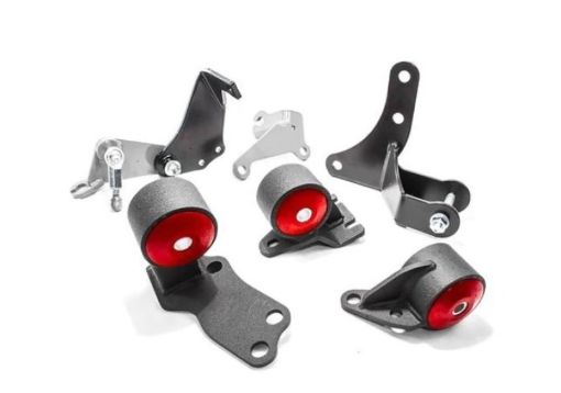 Bild på Innovative 88 - 91 Civic D - Series Black Steel Mounts 60A Bushings (Pre 92 Engine Hydro)