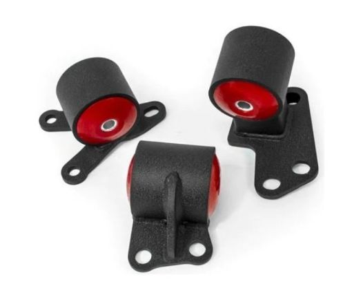 Bild på Innovative 92 - 95 Civic BD Series Black Steel Mounts 60A Bushings (Auto to Manual Hydro 2 Bolt)