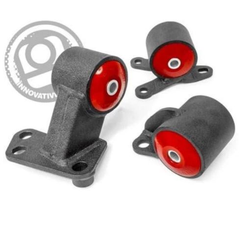 Bild på Innovative 94 - 01 Integra B - Series Black Steel Mounts 60A Bushings (Auto to Manual Hydro 2 Bolt)