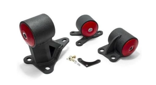 Bild på Innovative 92 - 95 Civic BD Series Black Steel Mounts 60A Bushings (Auto to Manual Cable 2 Bolt)