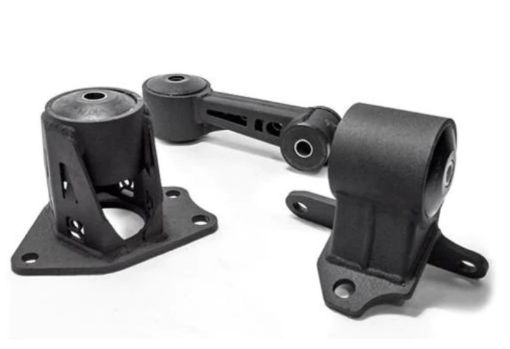 Bild på Innovative 09 - 13 Honda FITJAZZ L - Series Black Steel Mounts 75A Bushings