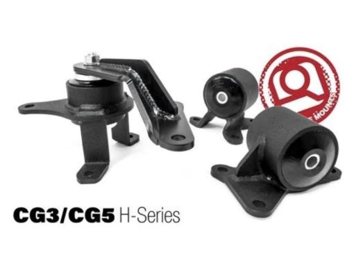 Bild på Innovative 98 - 02 Accord H - Series Black Steel Mounts 75A Bushings