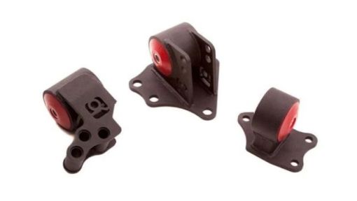 Bild på Innovative 95 - 99 Mitsubishi Eclipse 4G63 4G64 Black Steel Mounts 75A Bushings