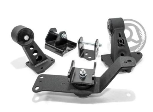 Bild på Innovative 00 - 09 Honda S2000 K - Series Black Steel Mounts 75A Bushings