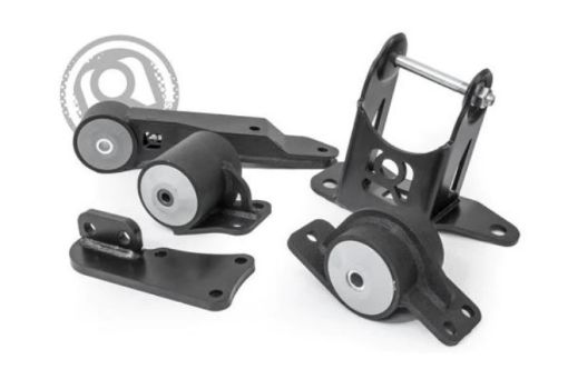 Bild på Innovative 00 - 07 Honda Insight K - Series Black Steel Mounts 75A Bushings (K20 Engine and Trans)